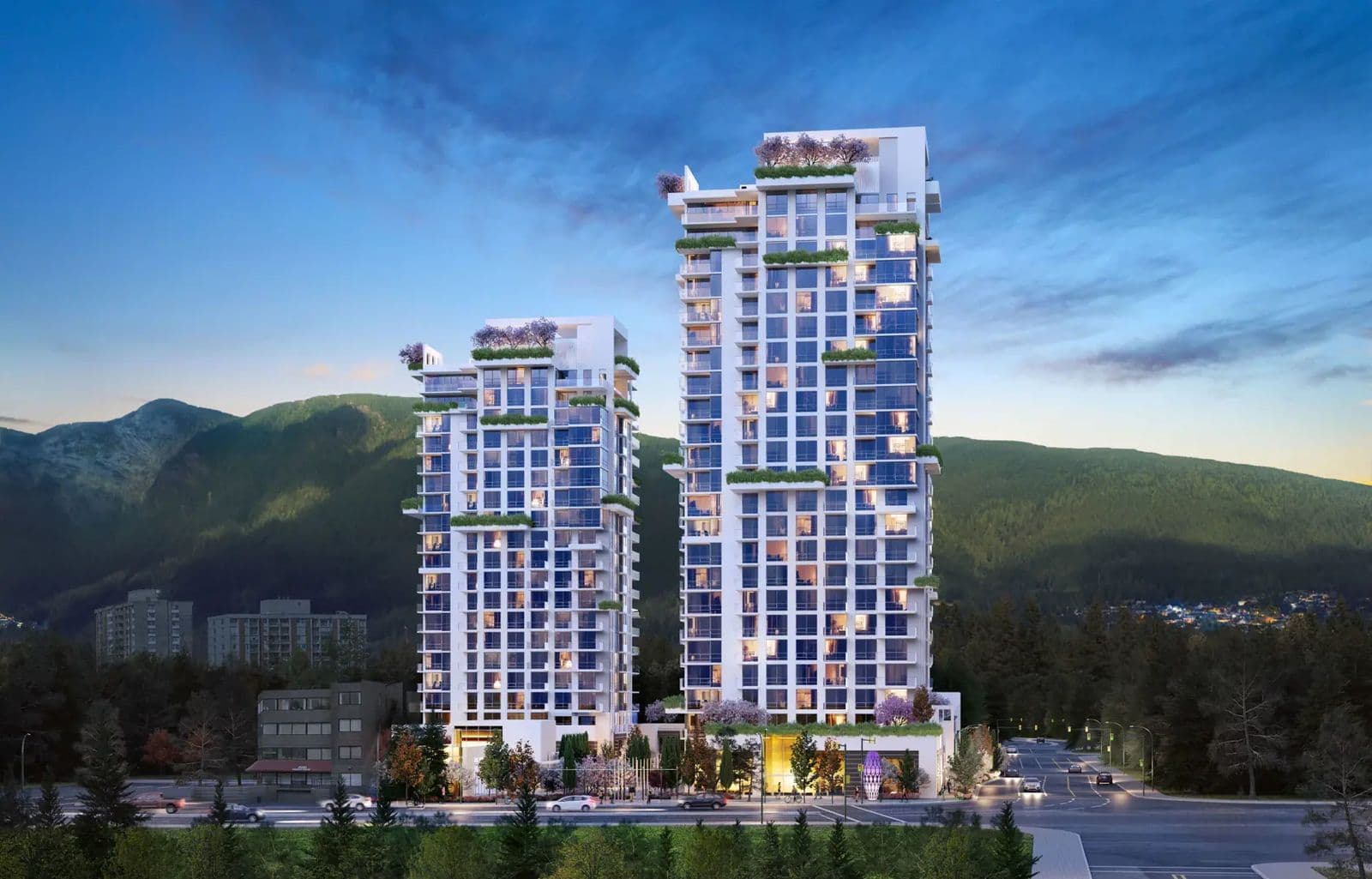Park West — new development in North Vancouver