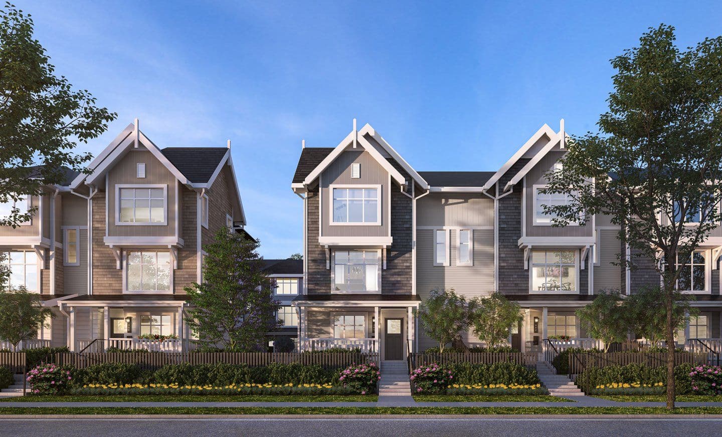 Provenance in Maple Ridge – exterior rendering