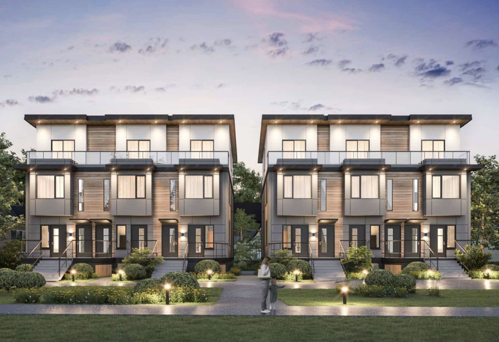 Twelve at Norquay Park in Vancouver – exterior rendering
