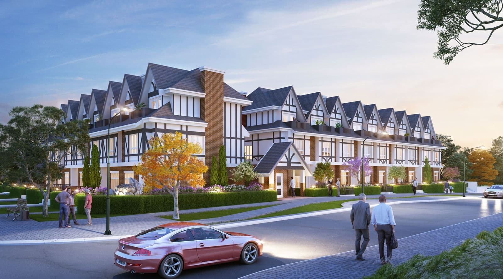 HighGate Homes in Burnaby – exterior rendering