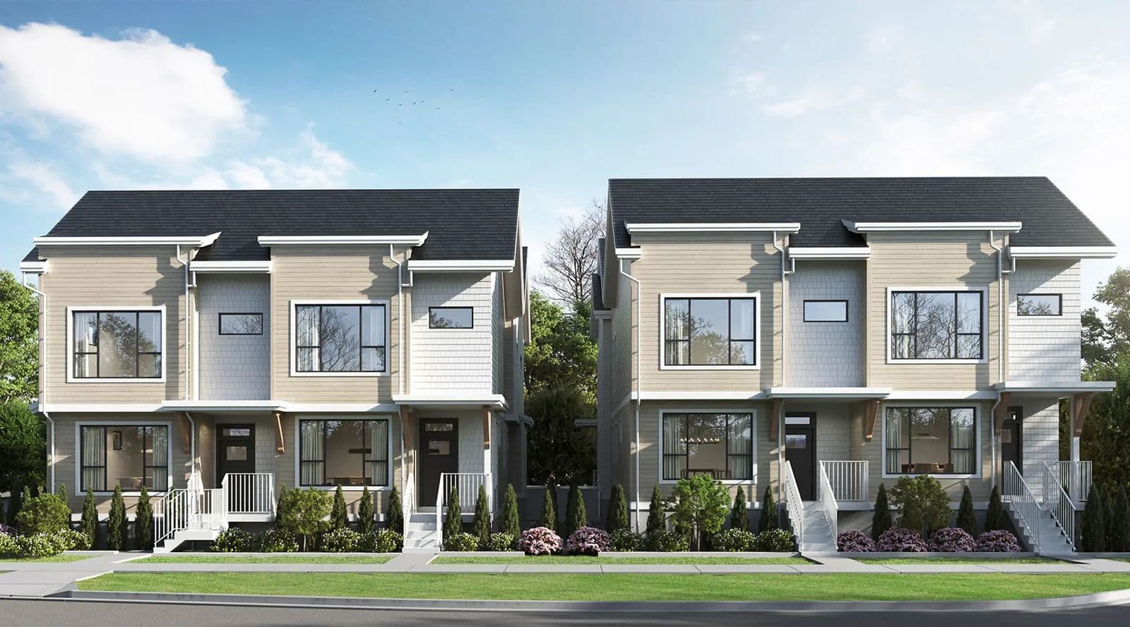 Moments in Langley – exterior rendering