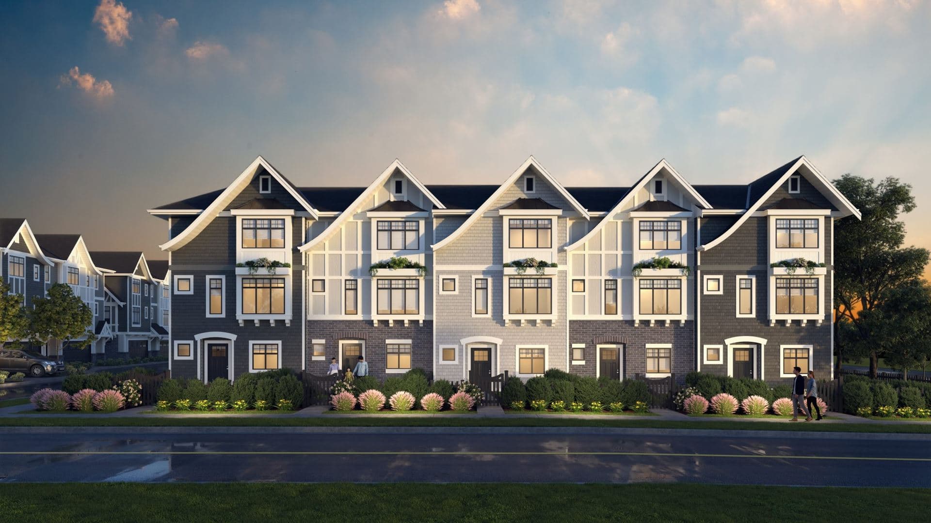 Havenridge in Maple Ridge – exterior rendering
