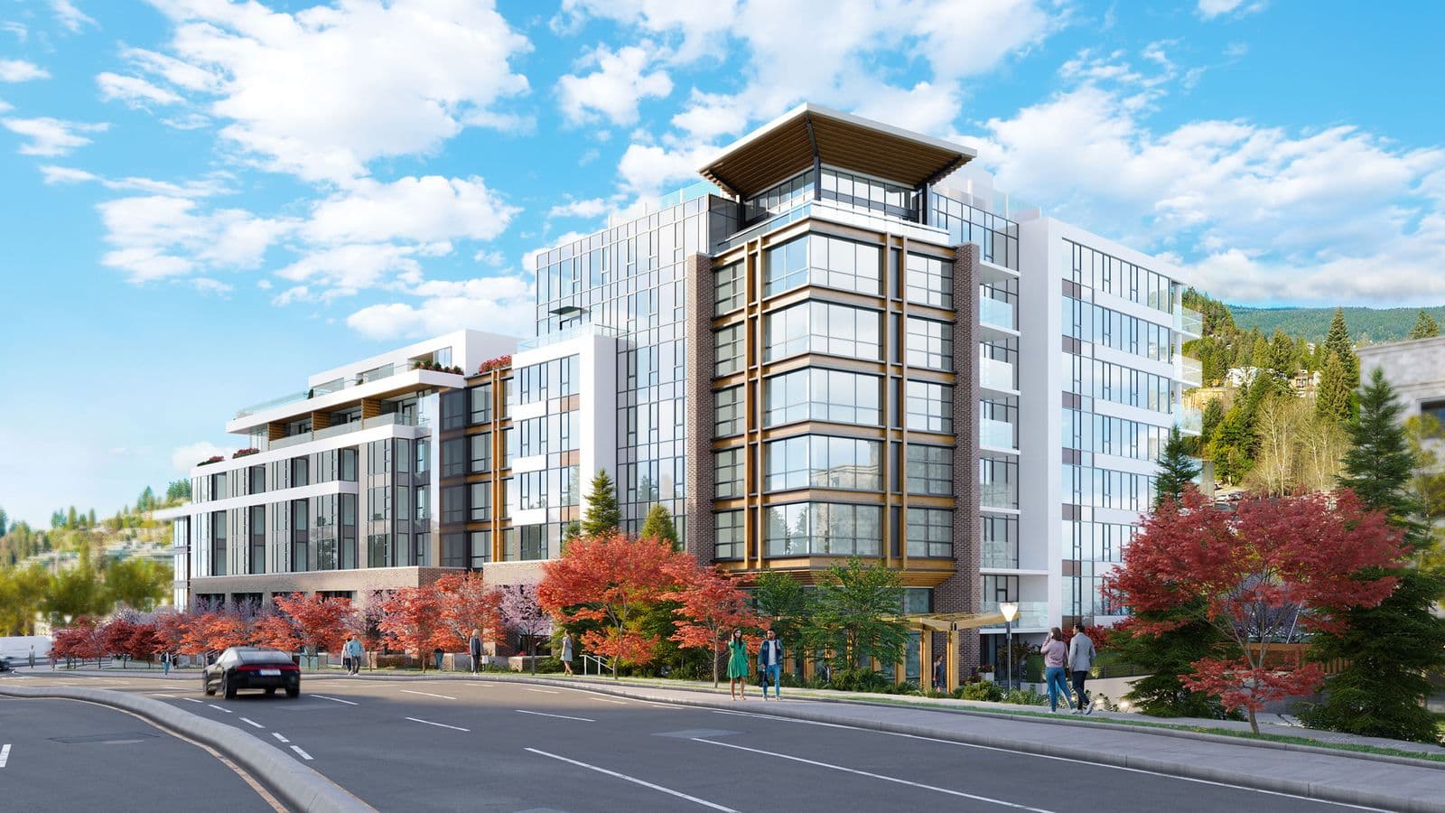 Executive on the Park — new development in West Vancouver