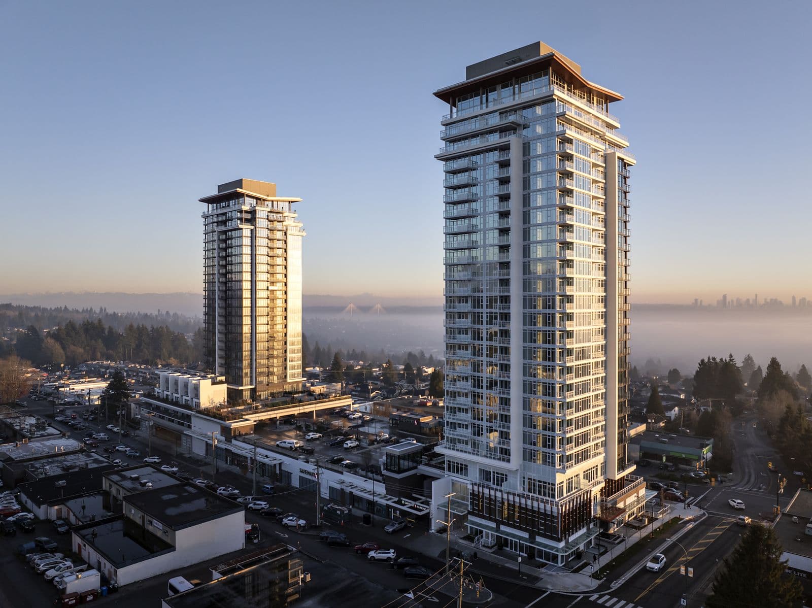 West — new development in Coquitlam