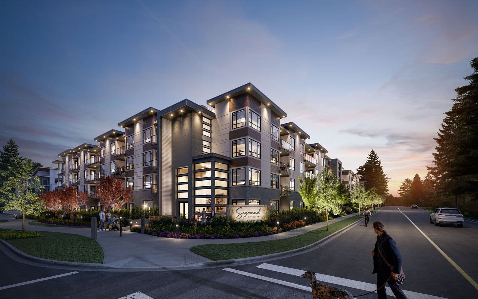 Sigmund in Langley – exterior rendering