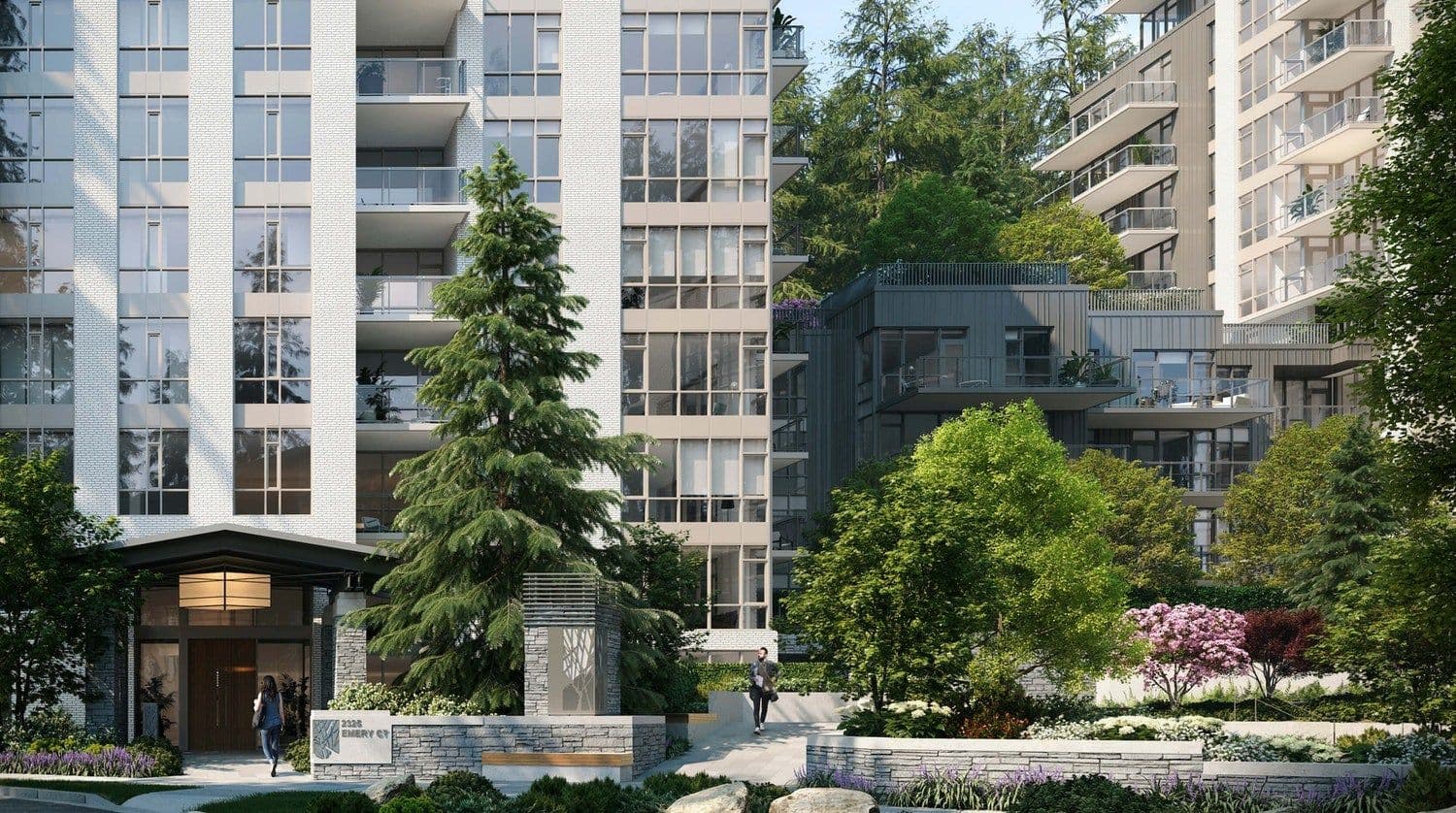 Parkside at Lynn in North Vancouver – exterior rendering