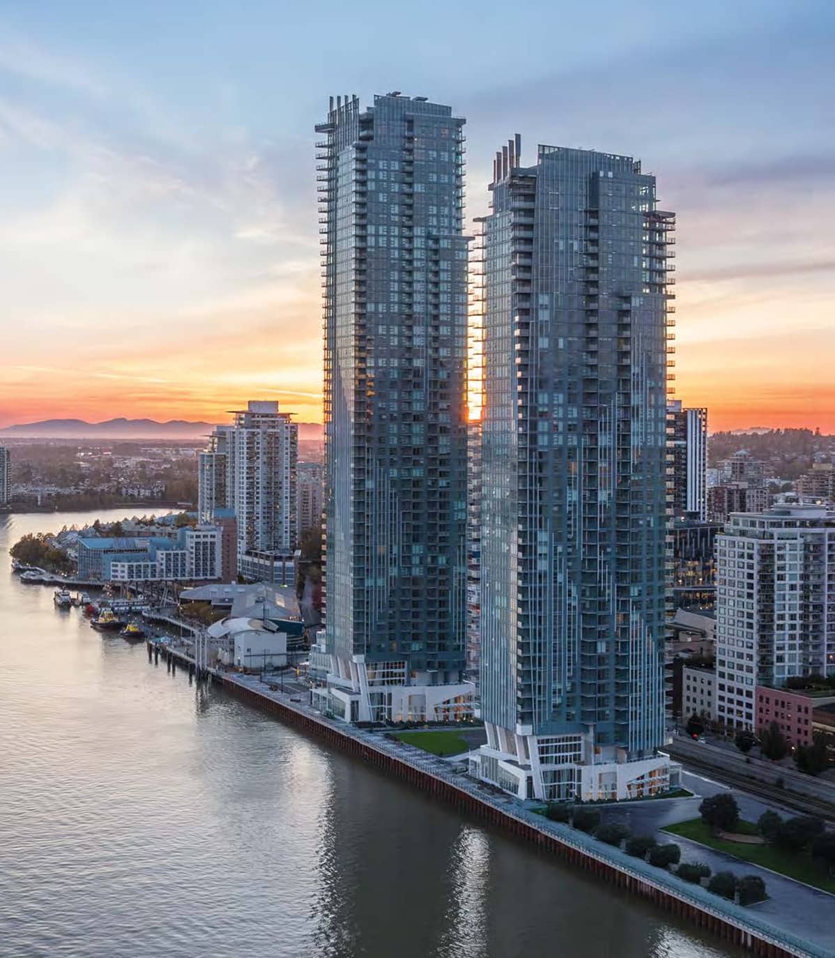 Pier West — new development in New Westminster