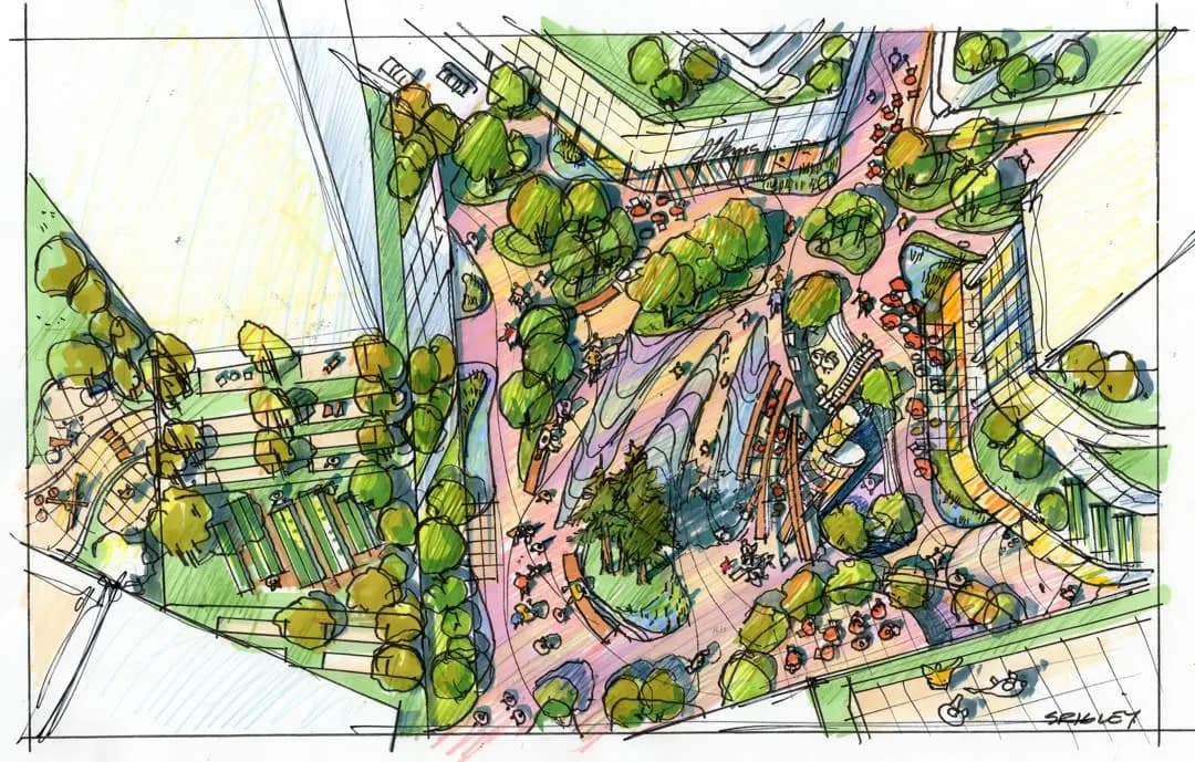 Columbia Square Redevelopment — new development in New Westminster