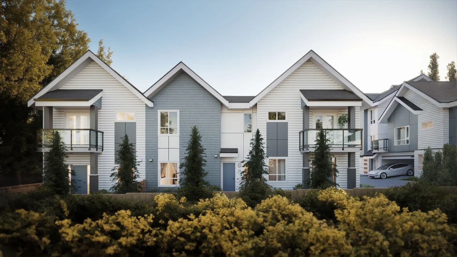 Willow Heights in Langley – exterior rendering