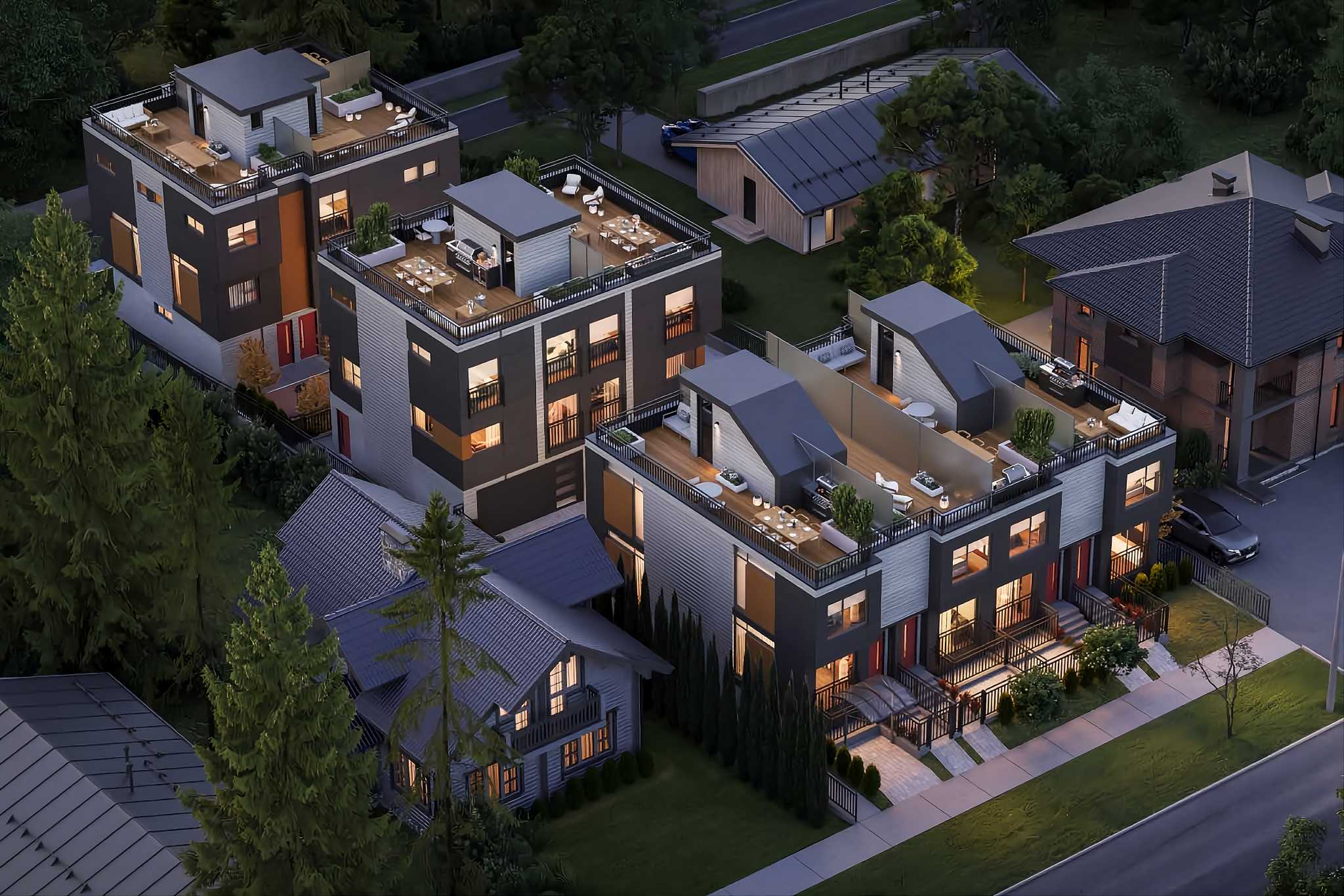 Rouge Townhomes — new development in Coquitlam