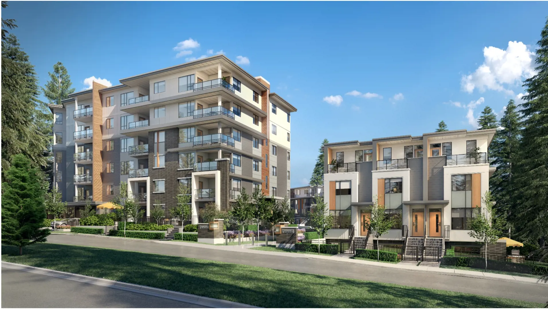 Purcell Way — new development in North Vancouver