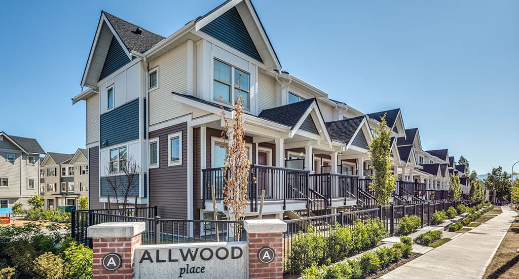 Allwood Place — new development in Abbotsford
