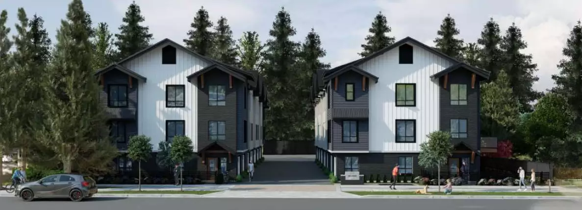 Hunter + West in Langley – exterior rendering