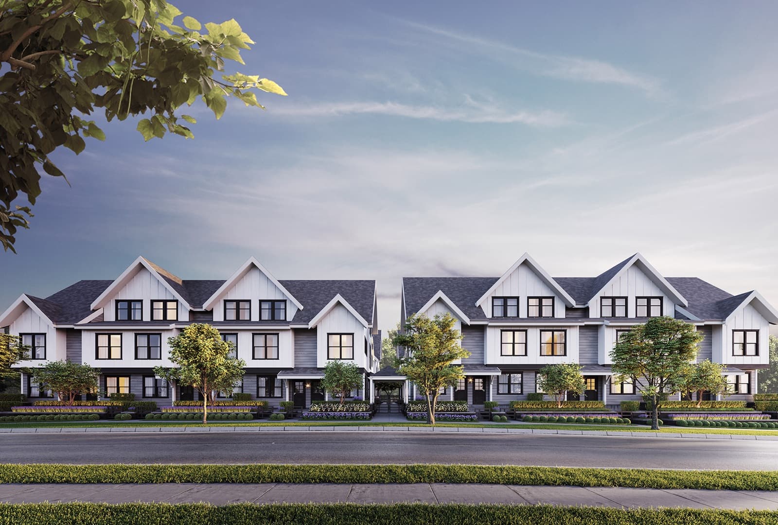 Arcola in Burnaby – exterior rendering
