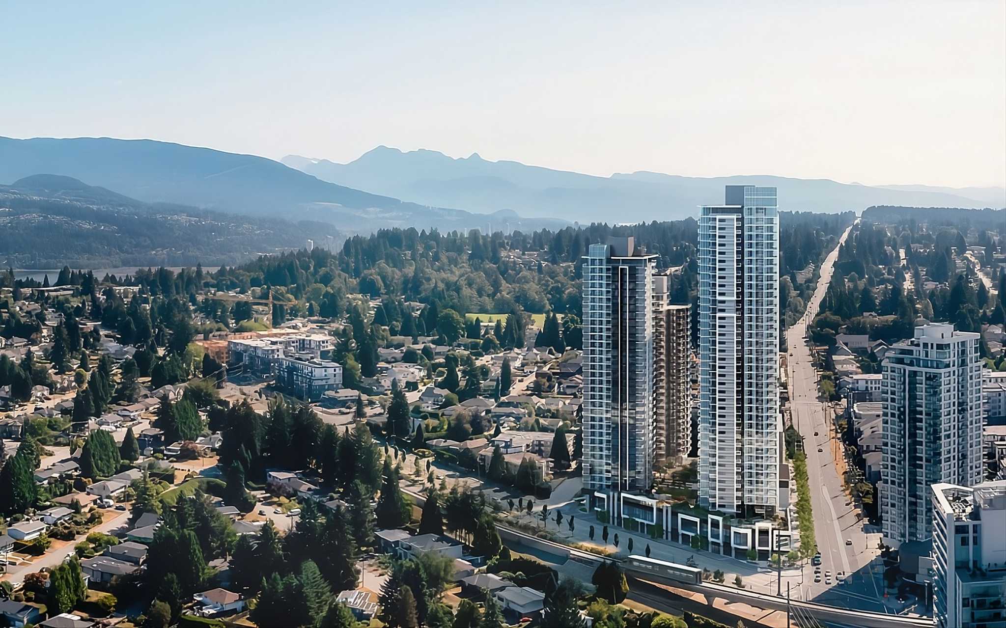 Burquitlam Park District — new development in Coquitlam